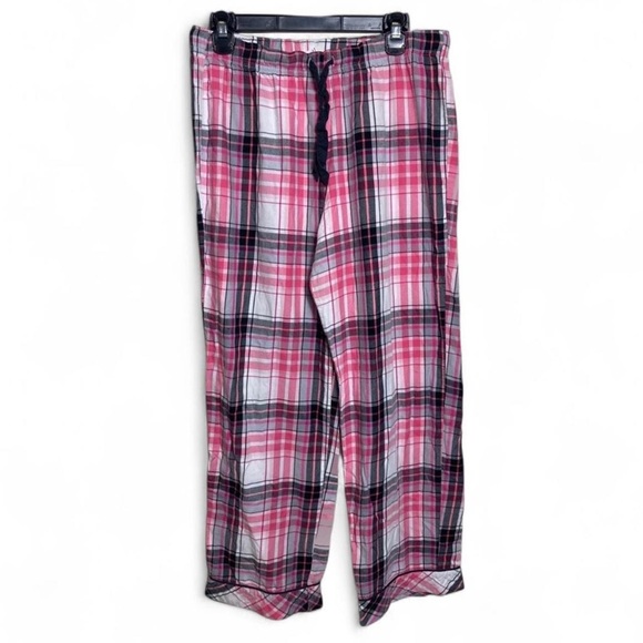 Victoria’s Secret Plaid Pink Pajama Pants Medium VS - Picture 1 of 5